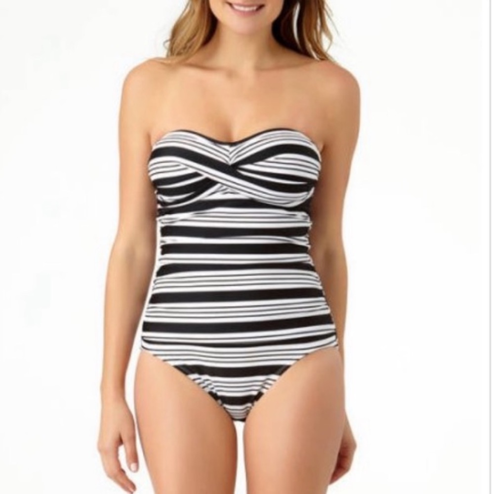 Striped Catalina One Piece. Size M